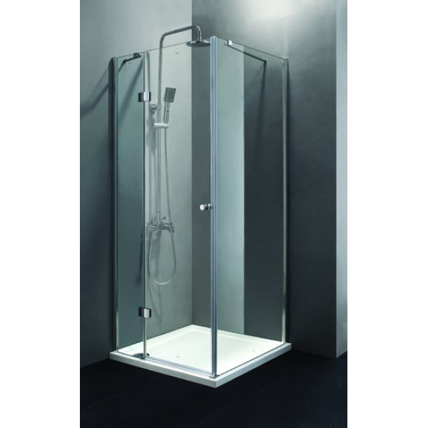 Душевой уголок Cezares Verona 90x90x195 стекло прозрачное (VERONA-A-1-90-C-Cr)