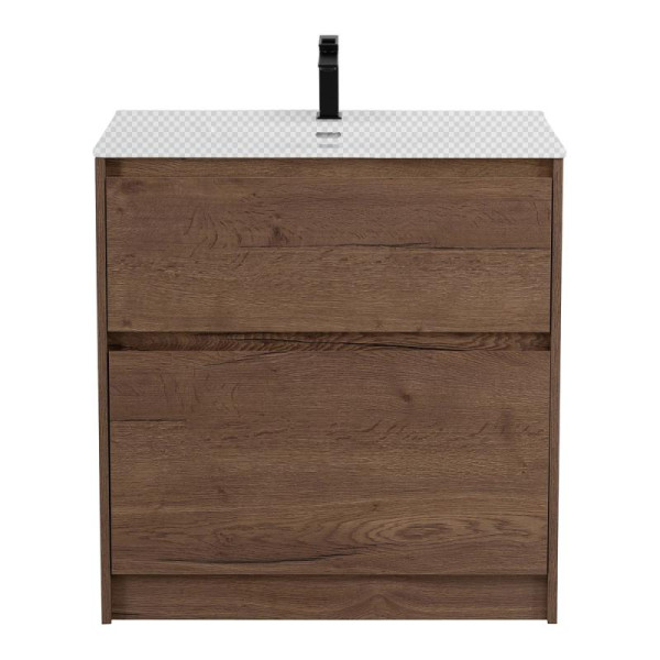 Тумба напольная BelBagno Kraft 800x460x830 Rovere Tabacco/матовый (KRAFT-800-2C-PIA-RT)