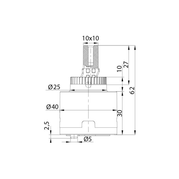 Картридж Iddis Optima Home 40 мм (999C40D0SM)