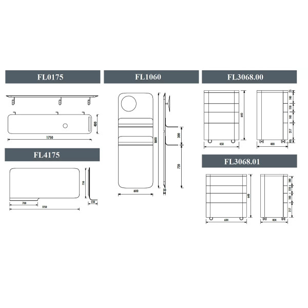 Зеркало Creavit 1750x750 (FL4175.00)