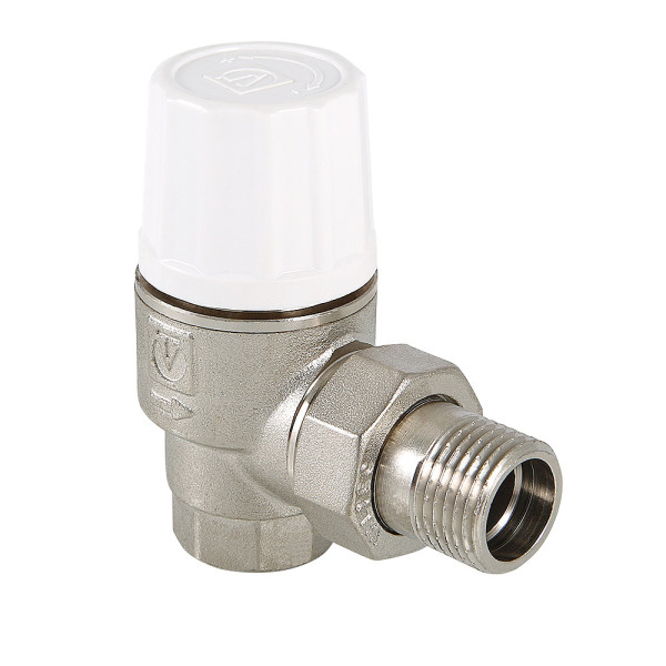 Клапан термостатический угловой 3/4" Valtec VT.033.N (повышенной пропускной способности) (VT.033.N.05)
