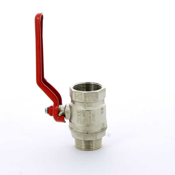 Кран Itap 1 1/4" ВН шаровый Vienna (красная ручка) (1170114)