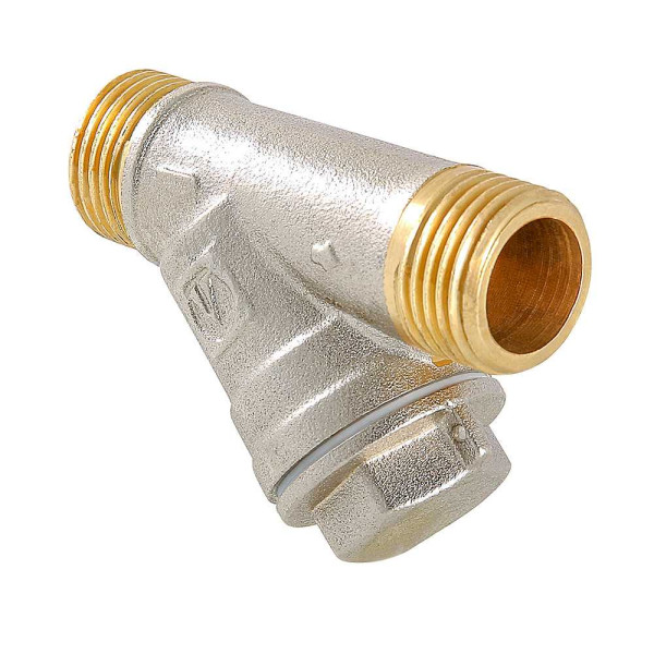 Фильтр косой 1/2" НН Valtec никель (VT.190.N.04) Фильтр косой 1/2" НН Valtec никель (VT.190.N.04)