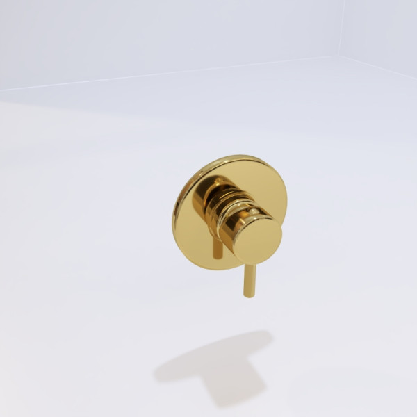 Смеситель для душа Paffoni Light термостатический, золотой (LIG011HG) Смеситель для душа Paffoni Light термостатический, золотой (LIG011HG)