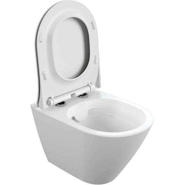 Унитаз подвесной Cersanit City Oval Clean On DPL EO slim (63114)