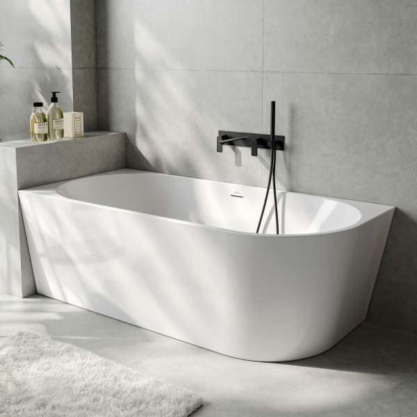 Ванна акриловая Abber 140x70x58 белая (AB9502-1.4 L)