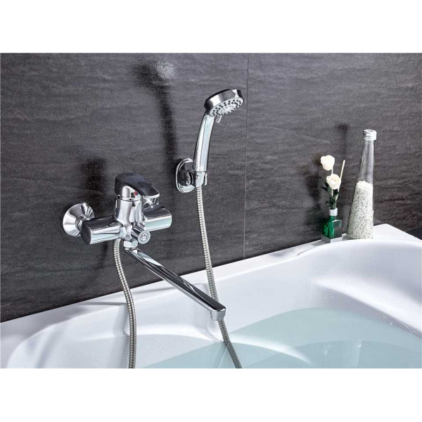 Смеситель для ванны и душа Ledeme с душевым гарнитуром (L2264) Смеситель для ванны и душа Ledeme с душевым гарнитуром (L2264)