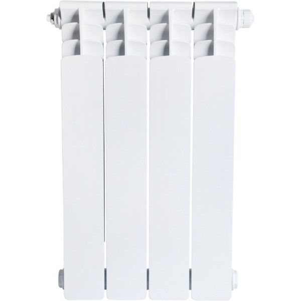 Радиатор биметаллический Stout Space 500 4 секции (нижнее правое подключение RAL9016) (SRB-0320-050004) Радиатор биметаллический Stout Space 500 4 секции (нижнее правое подключение RAL9016) (SRB-0320-050004)