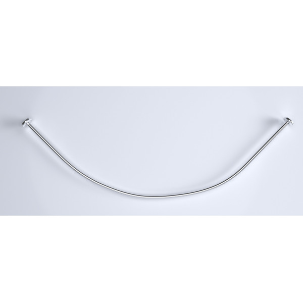 Карниз для ванны 1Marka Trapani 140*140 (хром) Карниз для ванны 1Marka Trapani 140*140 (хром)