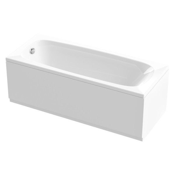 Ванна акриловая Cezares Eco 170x70x60 белый (ECO-170-70-41-W37)