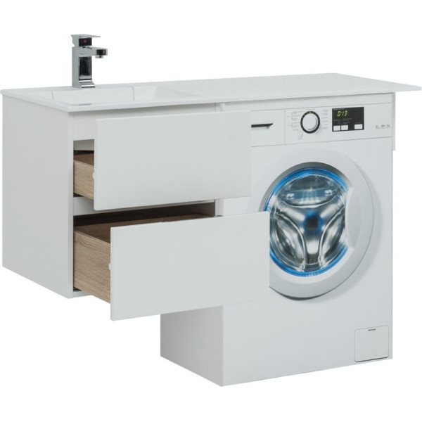 Тумба подвесная Aquanet Алвита 48 480х480х528 2 ящика, белая (243660)