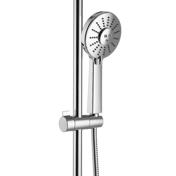 Душевой гарнитур Swedbe Calypso хром/св. серый (5063)
