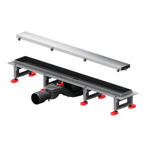 Душевой лоток AM.PM MasterFlow линейный универс затвор Tile 60 см сталь мат (W01SC-U11-060-04SB)