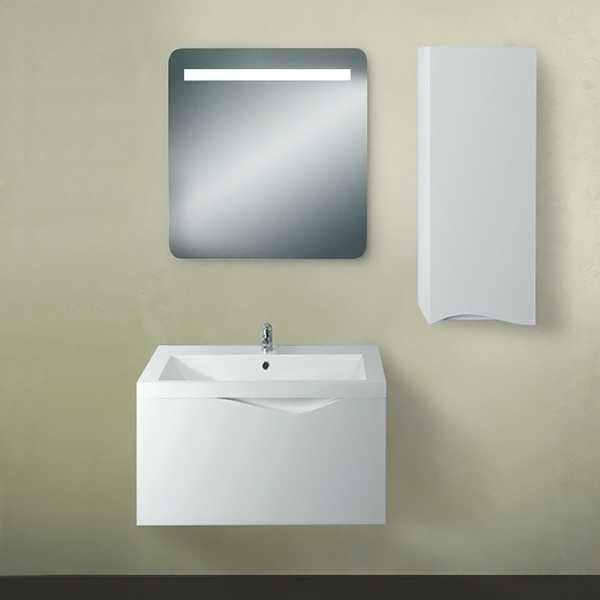 Тумба подвесная 1Marka Этюд 896*480*400 белая (У57584)