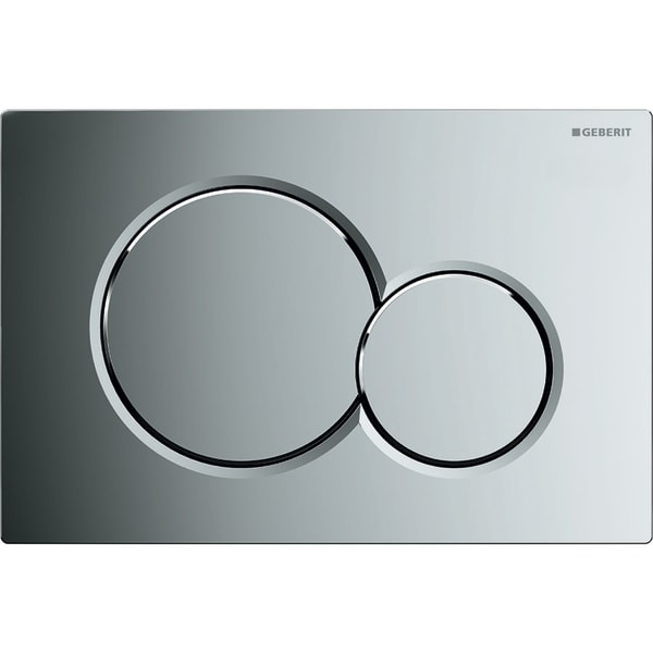 Клавиша смывная Geberit Sigma 01 глянцевый хром, матовый хром (115.770.KA.5) Клавиша смывная Geberit Sigma 01 глянцевый хром, матовый хром (115.770.KA.5)