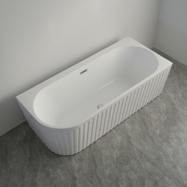 Ванна акриловая Azario Lago Garda 160x75x58 белая правосторонняя (AZ-6724-A2 R 16075)