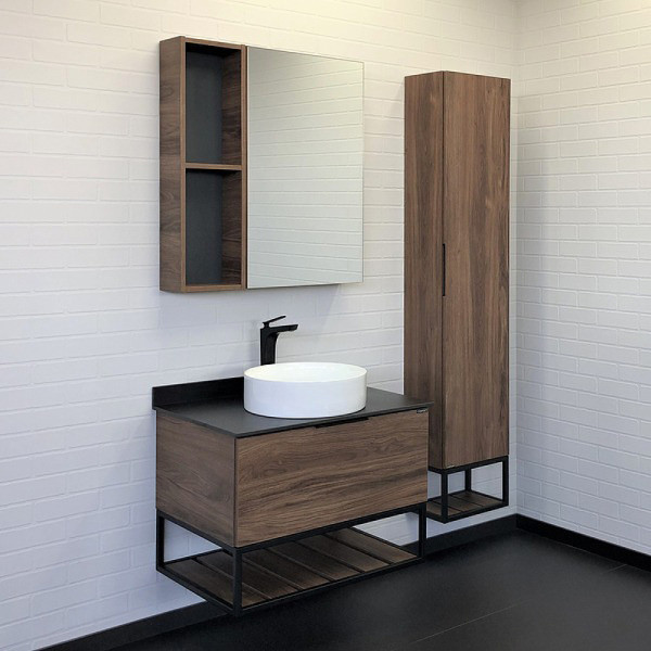 Тумба подвесная Comforty Порто 750x520x645 дуб темно-коричневый (00-00008926) Тумба подвесная Comforty Порто 750x520x645 дуб темно-коричневый (00-00008926)