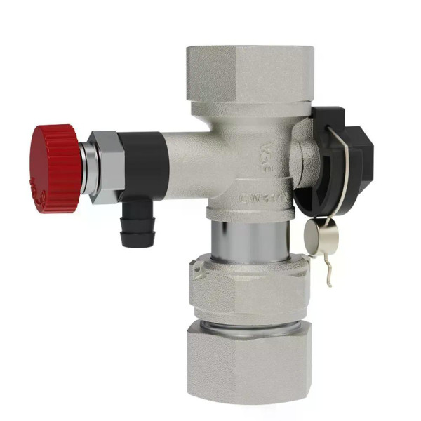 Кран-отсекатель 3/4" шаровый с дренажем Valogin (VG-110101) Кран-отсекатель 3/4" шаровый с дренажем Valogin (VG-110101)