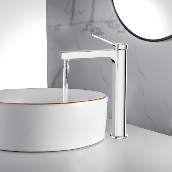 Смеситель для раковины BelBagno (ALBANO-LMC-CRM-W0)
