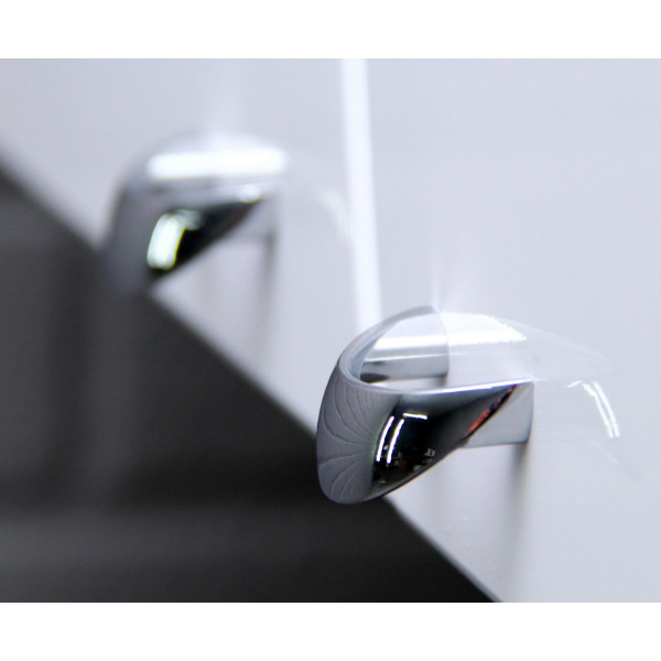 Шкаф подвесной Волна 02-50 Айсберг (разобранный) Домино (DA1065HR)