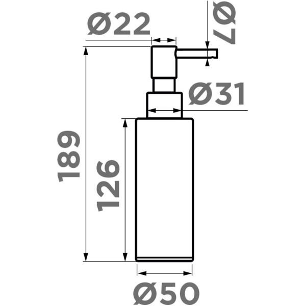 Дозатор для мойки Omoikiri OM-06-C хром (4995091) Дозатор для мойки Omoikiri OM-06-C хром (4995091)