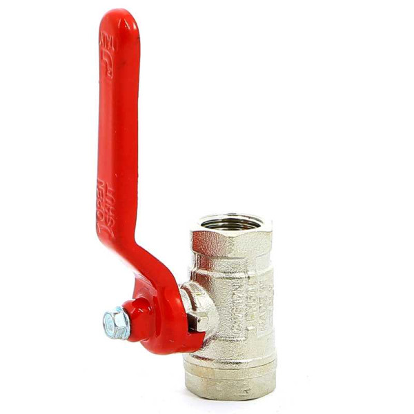 Кран Itap 3/8" ВВ шаровый Ideal (красная ручка) (0900038)