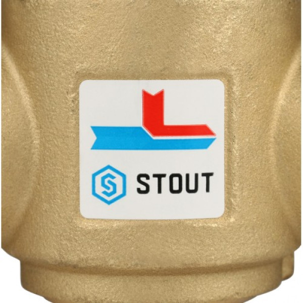 Вентиль термостатический смесительный Stout 1 1/4" НР 60°C SVM-0030-325506 Вентиль термостатический смесительный Stout 1 1/4" НР 60°C SVM-0030-325506