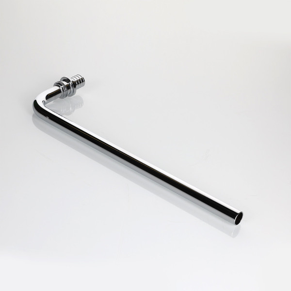 Угол для радиатора 16х15 L=300 мм. с плавным поворотом Valtec PE-Xa VTm.481.PC (хром) VTm.481.PC.001615 Угол для радиатора 16х15 L=300 мм. с плавным поворотом Valtec PE-Xa VTm.481.PC (хром) VTm.481.PC.001615