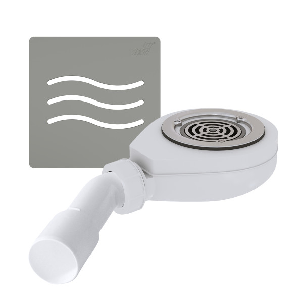 Сифон для душевого поддона RGW S-016-1 серый (502411161-10)