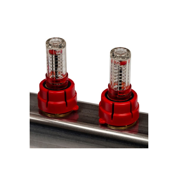Коллекторная группа 4 отвода 1"x3/4"(18)EK с расходомерами Stout (нерж.сталь) (SMS-0917-000004) Коллекторная группа 4 отвода 1"x3/4"(18)EK с расходомерами Stout (нерж.сталь) (SMS-0917-000004)
