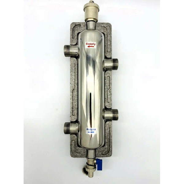 Разделитель гидравлический DN 25 Vieir (60 кВт) (VMB-25-60)