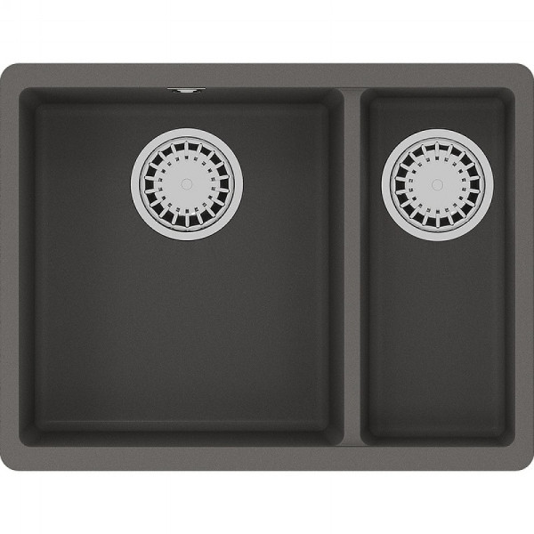 Мойка для кухни врезная Lemark Sinara 550.2-U 550x420 серый шелк (9910083)