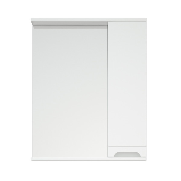 Шкаф зеркальный Melodia Омега 60 белый (MFR80007WT)