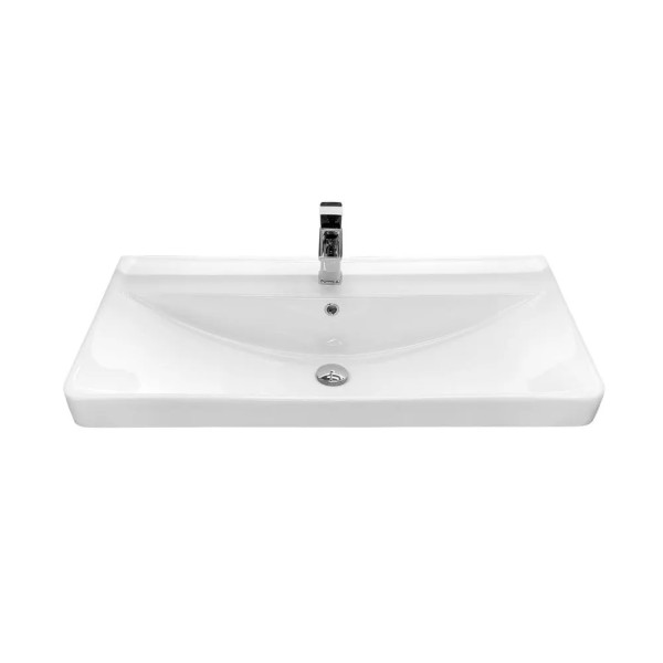 Тумба подвесная Comforty Ангара 900x475x590 белый матовый (00-00017872)