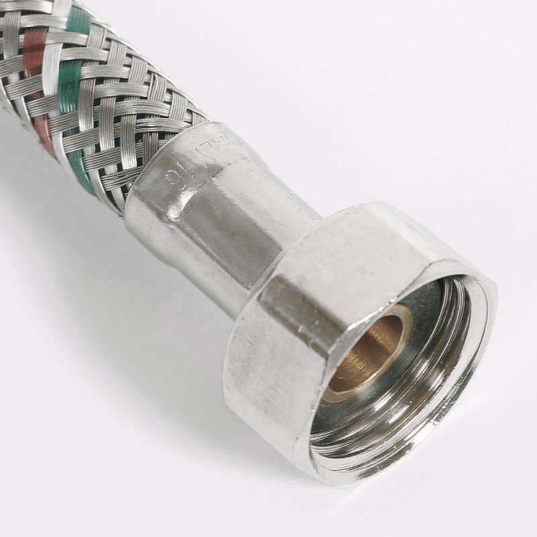 Подводка гибкая Uni-Fitt 600 мм 1/2" ВВ DN 8 оплётка из нерж. стали (500S2006) Подводка гибкая Uni-Fitt 600 мм 1/2" ВВ DN 8 оплётка из нерж. стали (500S2006)