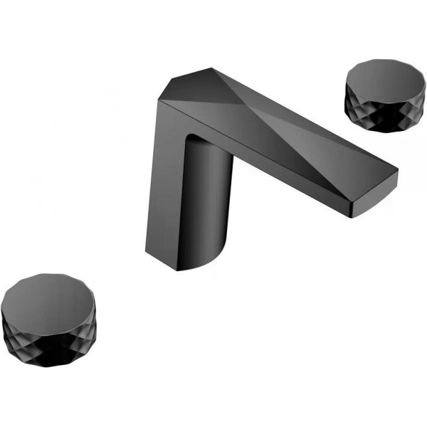Смеситель для раковины Boheme Venturo Черный (150-B-DIAMOND) Смеситель для раковины Boheme Venturo Черный (150-B-DIAMOND)