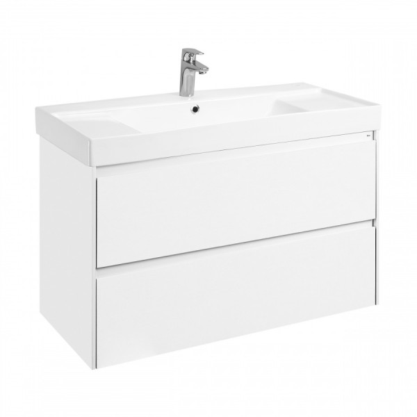 Тумба подвесная Roca Ona 985x450x565 белый матовый (A857616509)