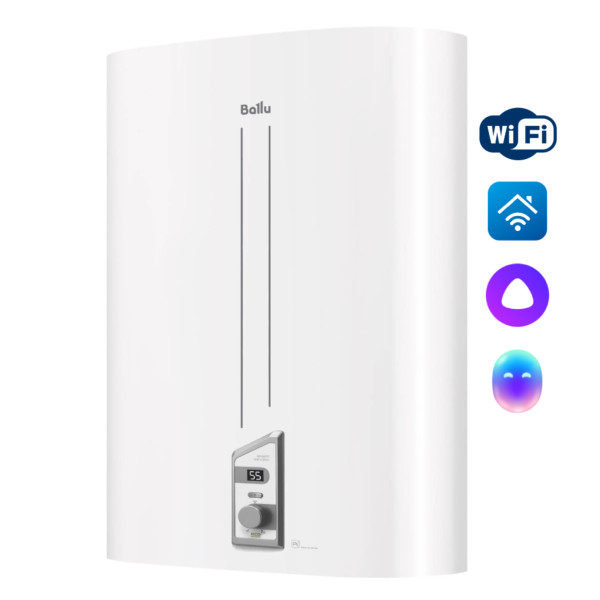 Водонагреватель накопительный Ballu BWH/S 80 Smart WiFi DRY+ универсальный монтаж (BWH/S 80 Smart WiFi DRY+)