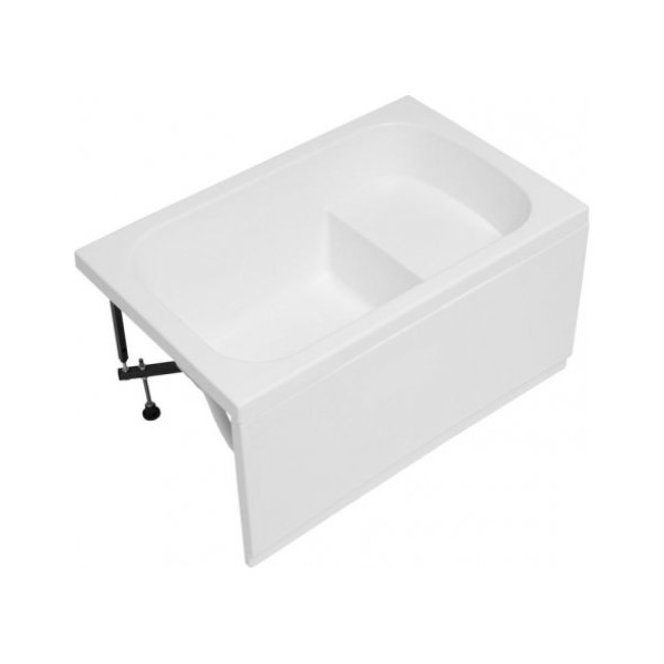 Ванна акриловая Aquanet Seed 110х70 c сиденьем белая (246133) Ванна акриловая Aquanet Seed 110х70 c сиденьем белая (246133)