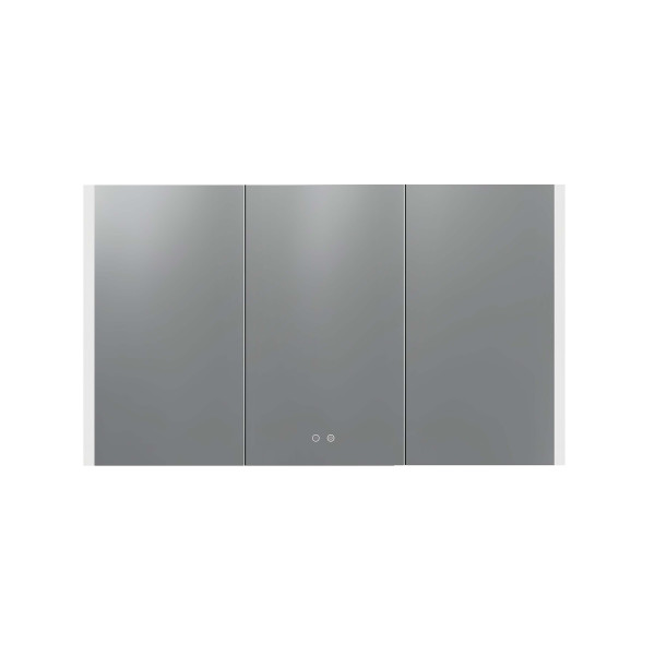 Шкаф зеркальный алюминиевый Aquatek с подсветкой 1200x700x133 антизапотевание (AQ7129-MLC) Шкаф зеркальный алюминиевый Aquatek с подсветкой 1200x700x133 антизапотевание (AQ7129-MLC)