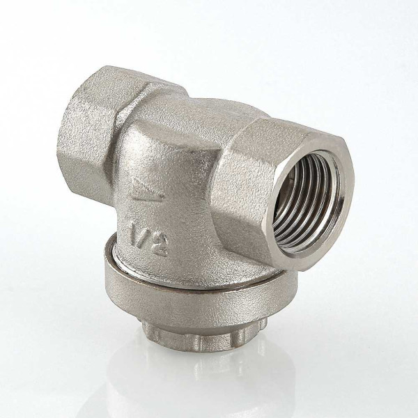 Фильтр прямой 1/2" ВВ с магнитом 300 мкр. Valtec никель (VT.384.N.04) Фильтр прямой 1/2" ВВ с магнитом 300 мкр. Valtec никель (VT.384.N.04)