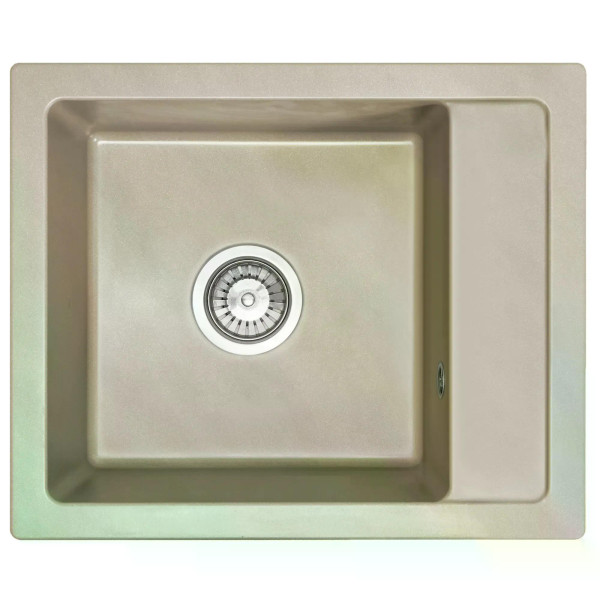 Мойка для кухни Rea rino biege гранит 52x49x21 бежевая (ZLE-00105)