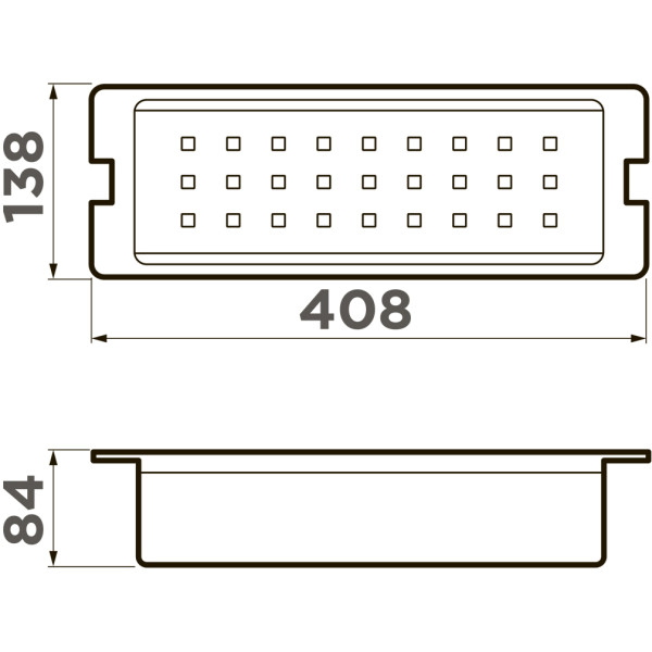 Коландер Omoikiri CO-07 PRO-GB 408х138х84 графит (4999069) Коландер Omoikiri CO-07 PRO-GB 408х138х84 графит (4999069)