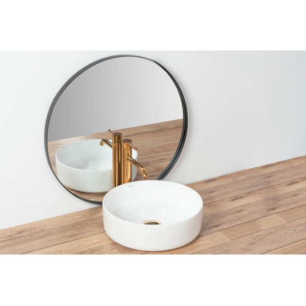 Раковина накладная Rea Sami 37x37 белый (REA-U1891)