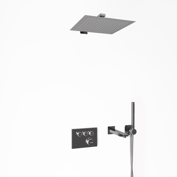 Смеситель для ванны и душа встраиваемый Thermo WasserKRAFT хром (A5858.090.118.271.010.137.091 Thermo )