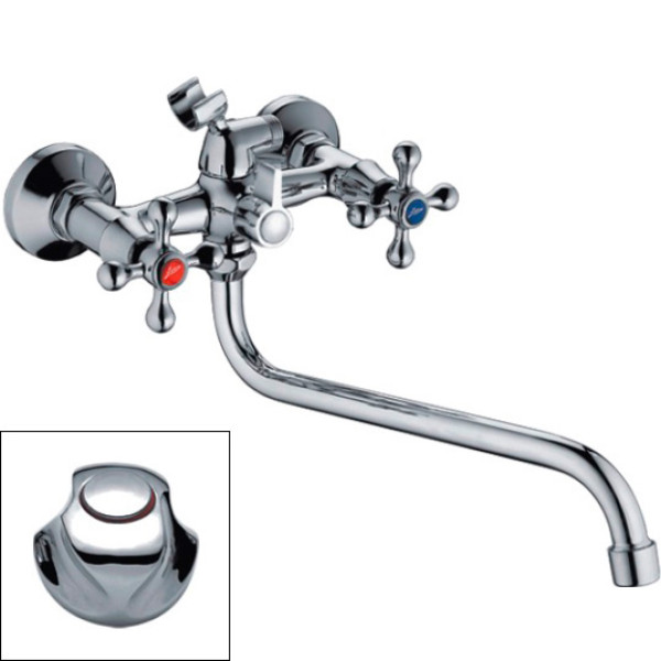 Смеситель для ванны и душа Ledeme с душевым гарнитуром (L2326) Смеситель для ванны и душа Ledeme с душевым гарнитуром (L2326)