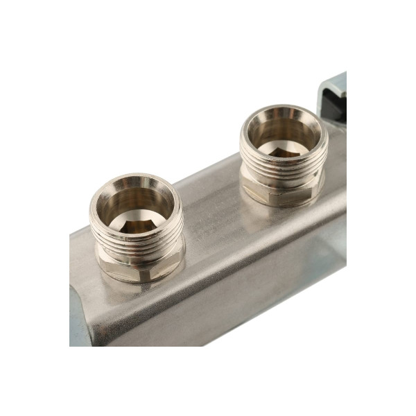 Коллекторная группа 2 отвода 1"x3/4"(18)EK без расходомеров Stout (нерж.сталь) (SMS-0922-000002) Коллекторная группа 2 отвода 1"x3/4"(18)EK без расходомеров Stout (нерж.сталь) (SMS-0922-000002)