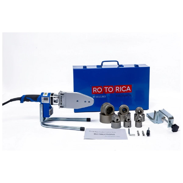Аппарат сварочный раструбный Rotorica Rocket Welder 63 Blue серия Top ( RT.3111263) Аппарат сварочный раструбный Rotorica Rocket Welder 63 Blue серия Top ( RT.3111263)