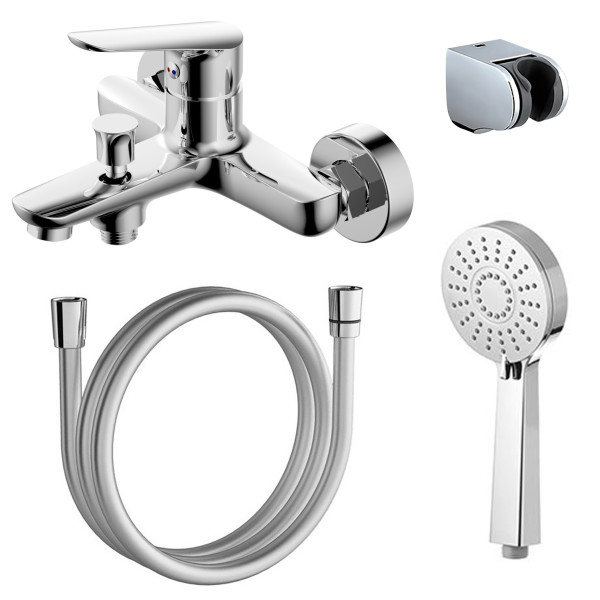 Смеситель для ванны и душа Azario Campo хром (AZ-KX238275C) Смеситель для ванны и душа Azario Campo хром (AZ-KX238275C)