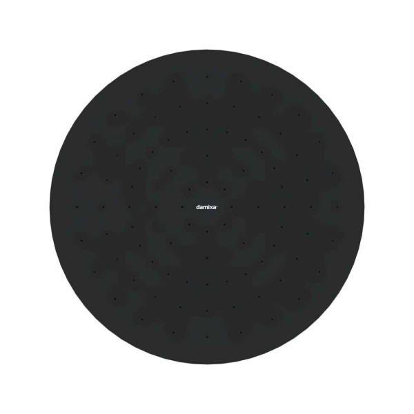 Верхний душ Damixa Jupiter круг, черный (977050300)